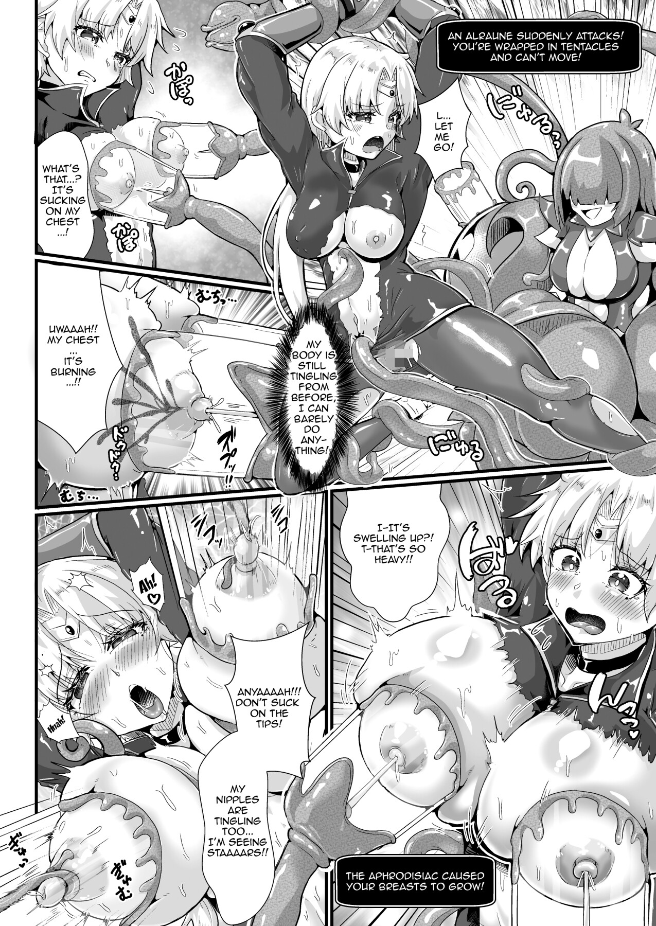 hentai manga TS Hero Can\'t Go Back